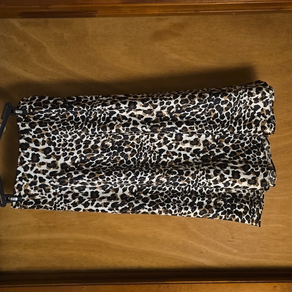 Express Satin Midi Skirt